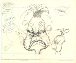 The Grinch Original Sketch