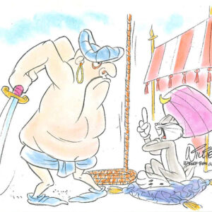 Bugs Bunny and Hassan Chop