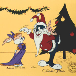 Bugs Santa and Bunny