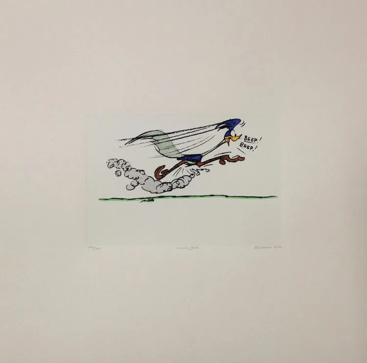 Road Runner Etching – Chuck Jones
