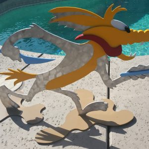 Chase - Wile E Coyote Sculpture