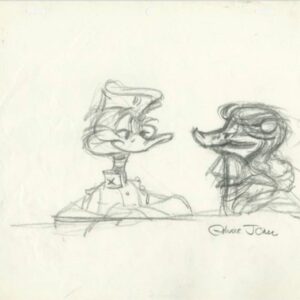 Daffy Duck in Uniform
