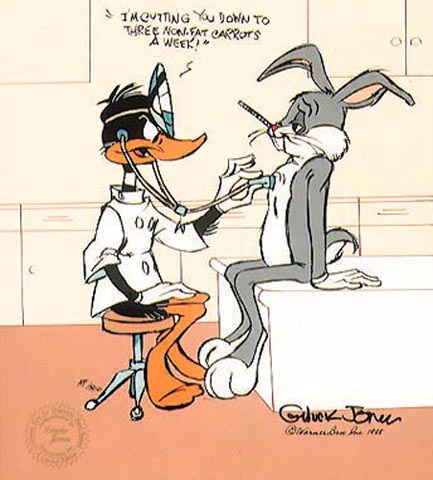 Dr. Daffy and Bugs