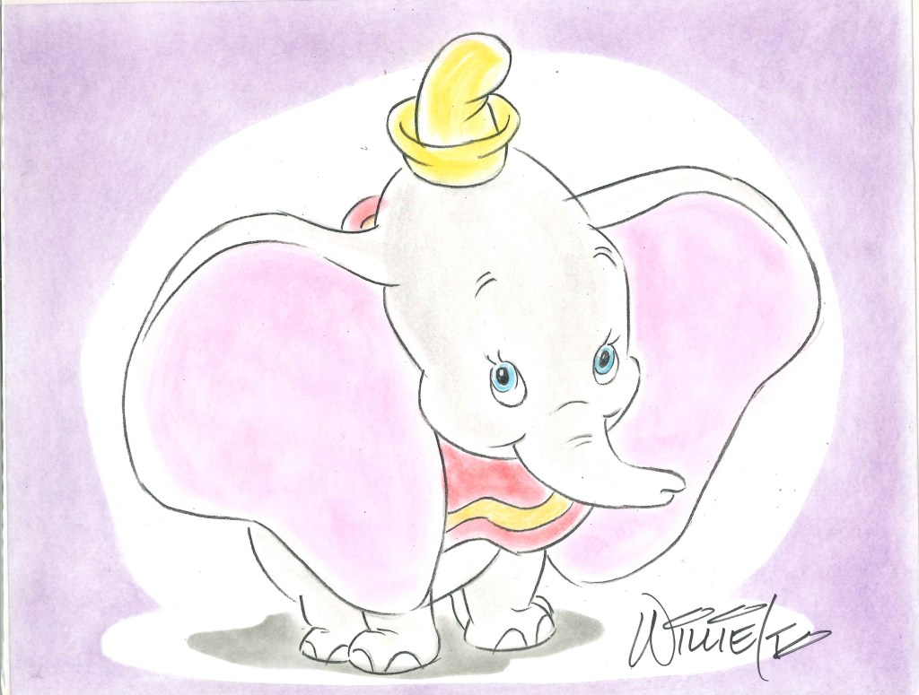 ディズニー公式ファインアート　ダンボ Dumbo – Disney Fine Art