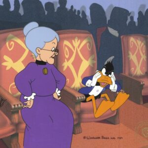 FF55-250-3 Daffy Duck and Granny