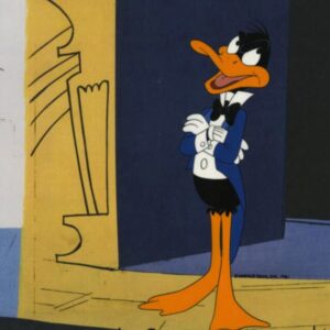 FF55-329-6 Daffy Enters Stage Left