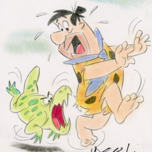 Fred Flintstone and Critter