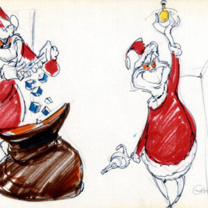 Grinch With Ice And Ornament