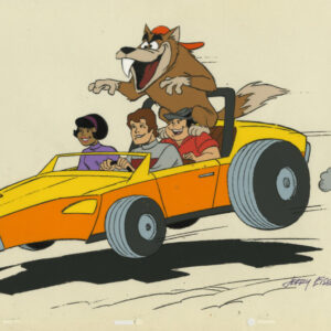 JE022 FangFace Model with Car