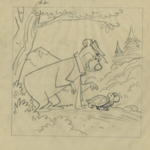 JE139-1 Yogi Bear With Turtle