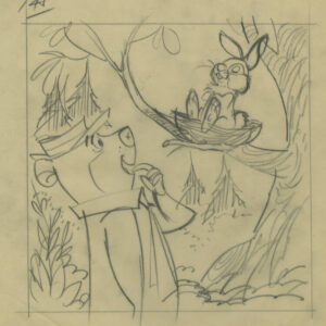 JE141-1 Yogi Bear With Rabbit