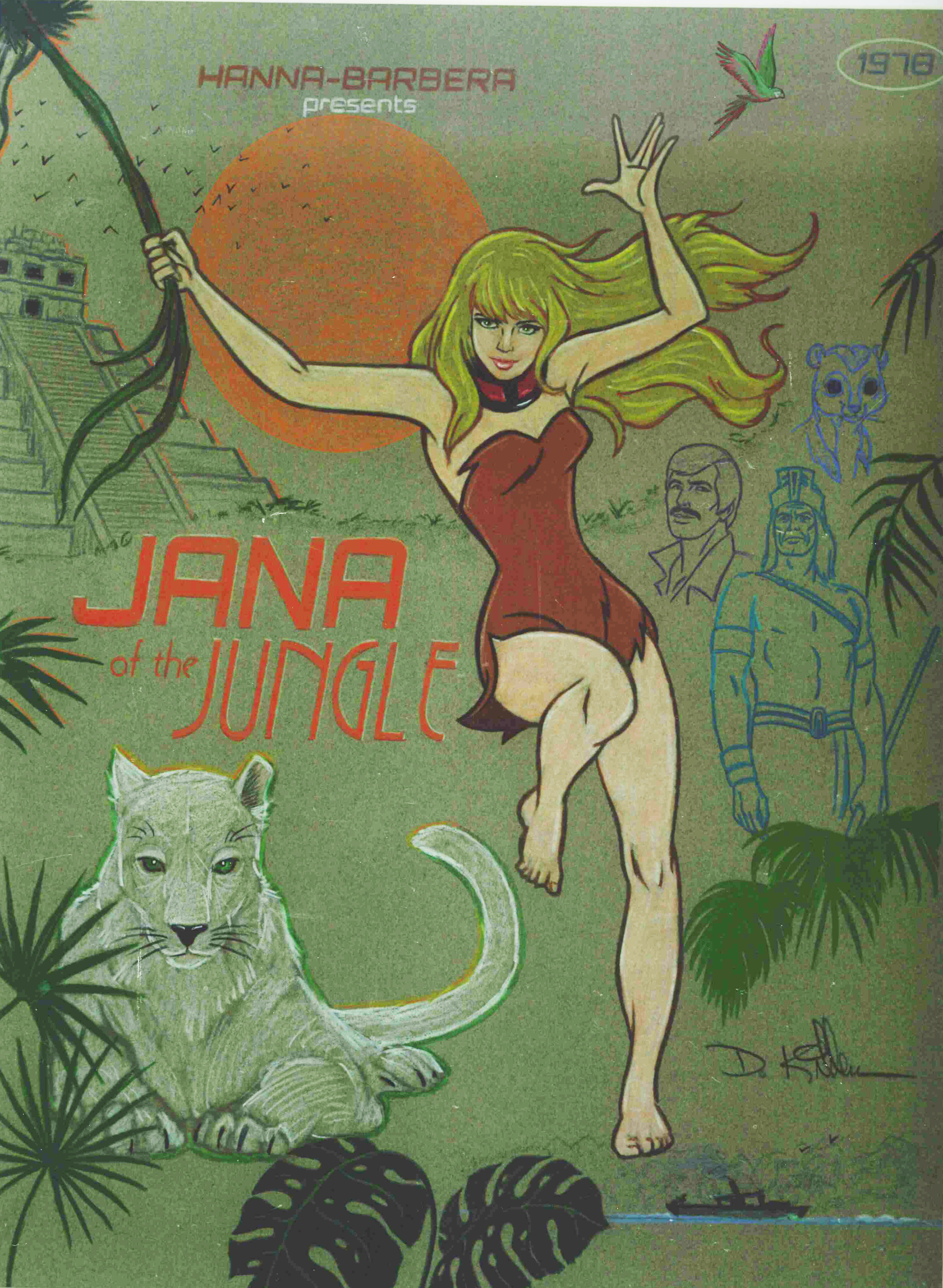 Jana of the Jungle Adolescent Crush