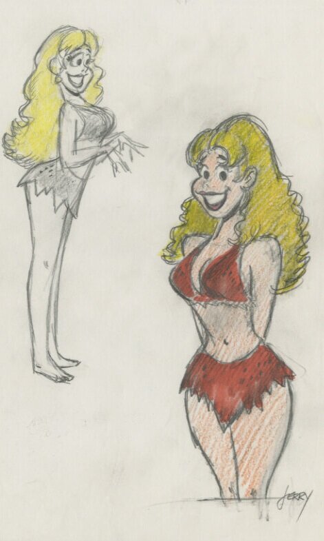 Jerry's Girl, Two Poses 1 JE052