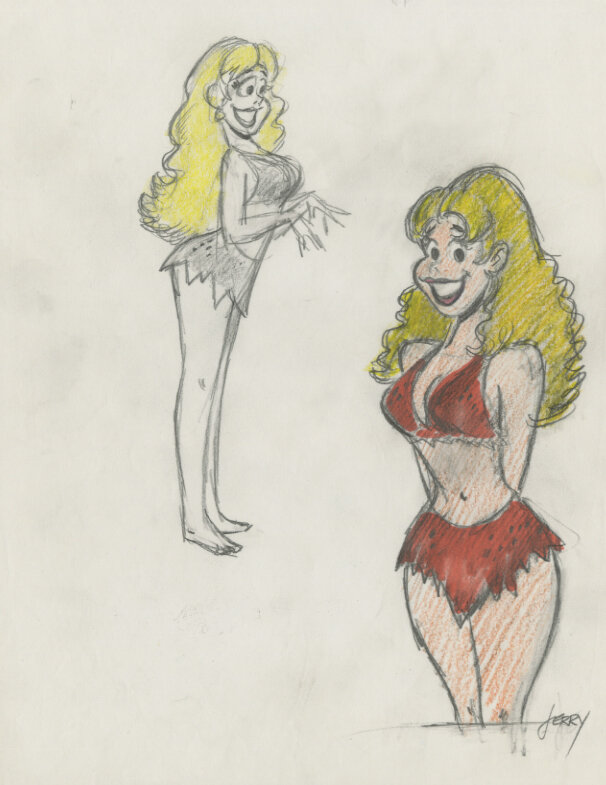 Jerry's Girl, Two Poses JE052