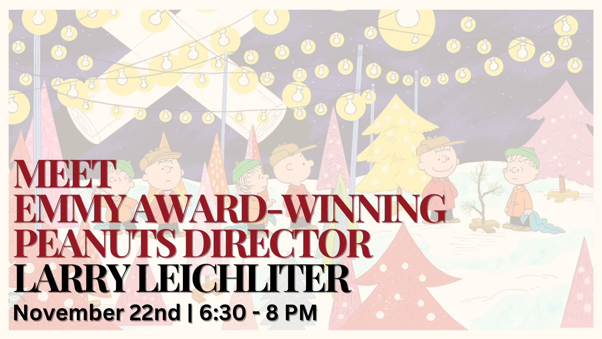 Larry Leichliter Peanuts Show