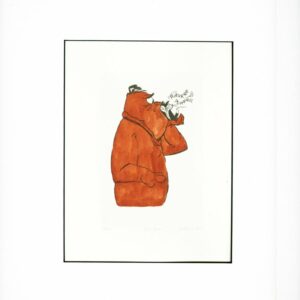 Marc Anthony and Kitty Etching