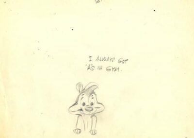 Pepe Le Pew I Always Got As In Gym Sketch