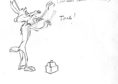 Ralph Wolf Original Sketch