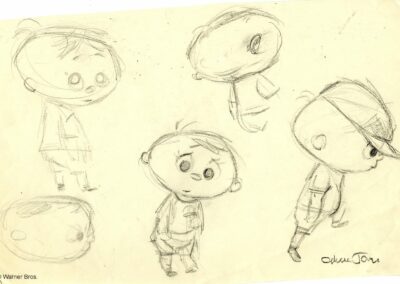 Ralph Philips Original Concepting Sketch