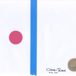 Red Dot and Blue Line