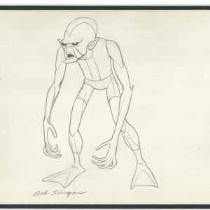 SINGER-336 Vintage Scooby Monster Sea Creature Design