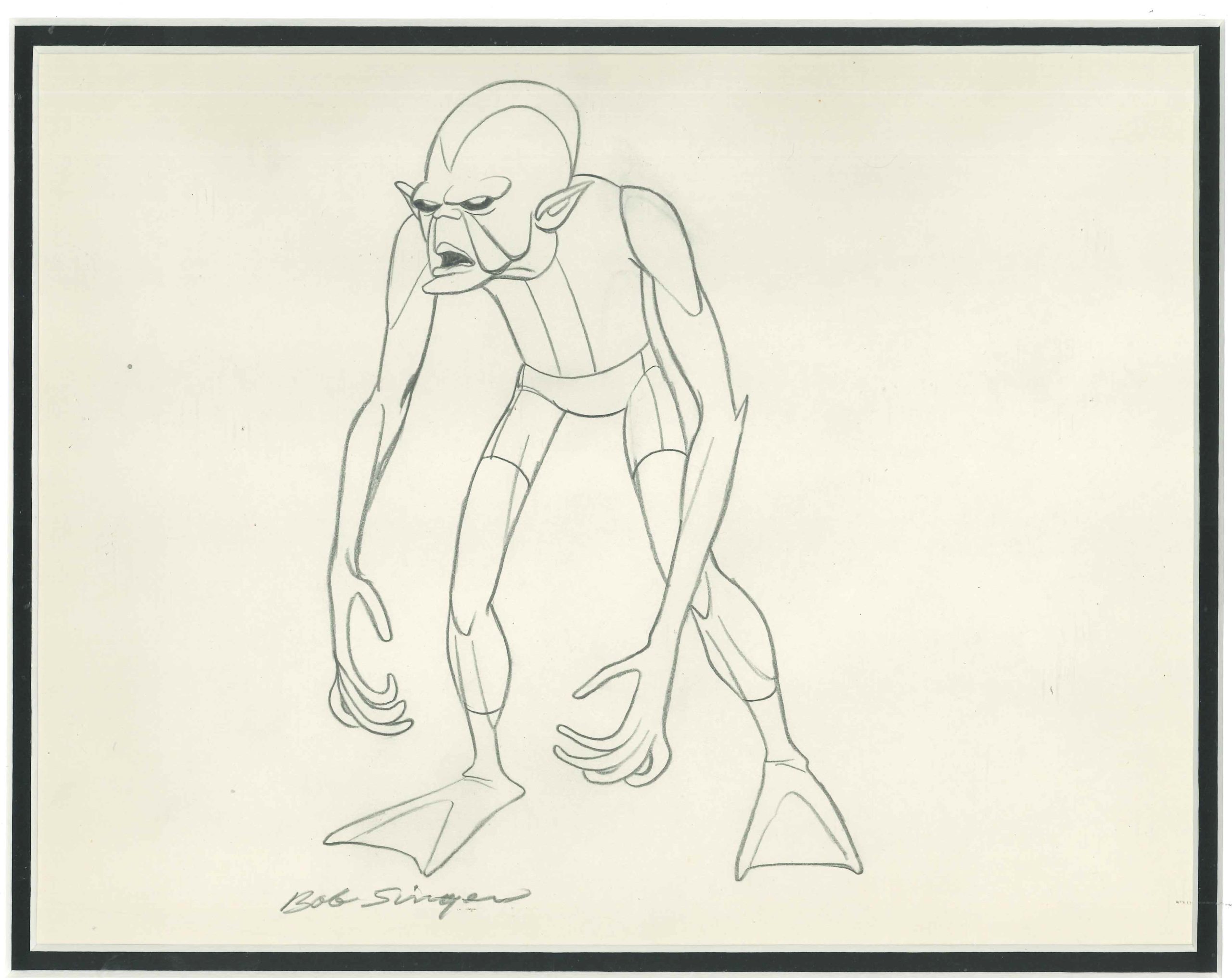 SINGER-336 Vintage Scooby Monster Sea Creature Design