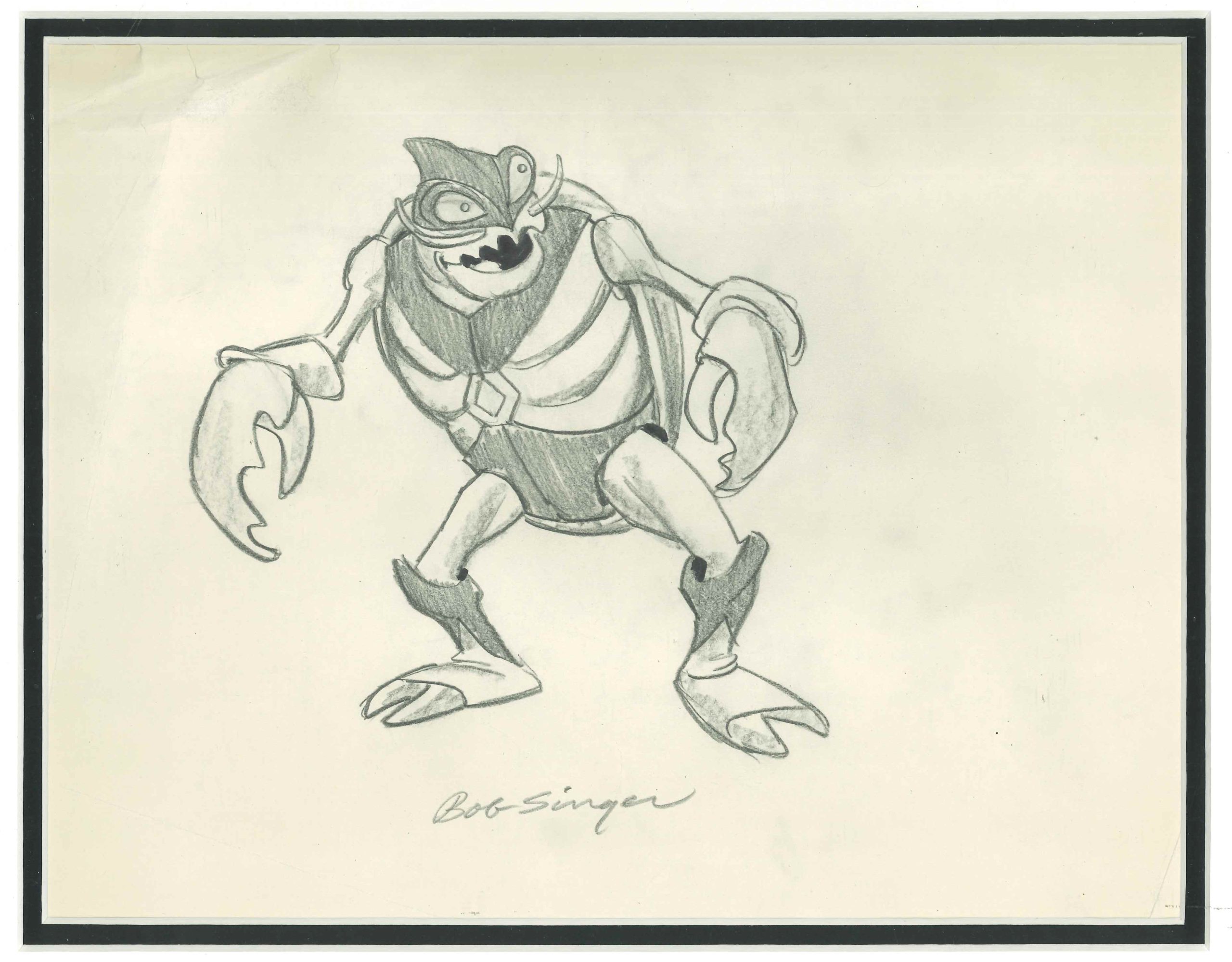 SINGER-337 Vintage Scooby Monster Crab Design