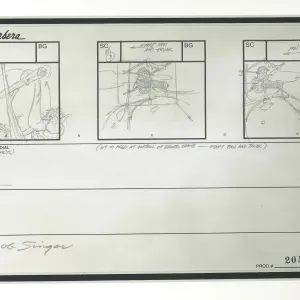 SINGER-344 Fred Holly Rock a Bye Baby Storyboard 4