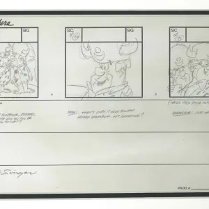 SINGER-348 Water Buffalo Holly Rock a Bye Baby Storyboard 50