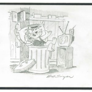 SINGER-358 Top Cat Telephone Chat Drawing