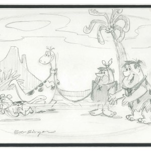 SINGER-361 Nothing But The Tooth Fred And Barney Drawing