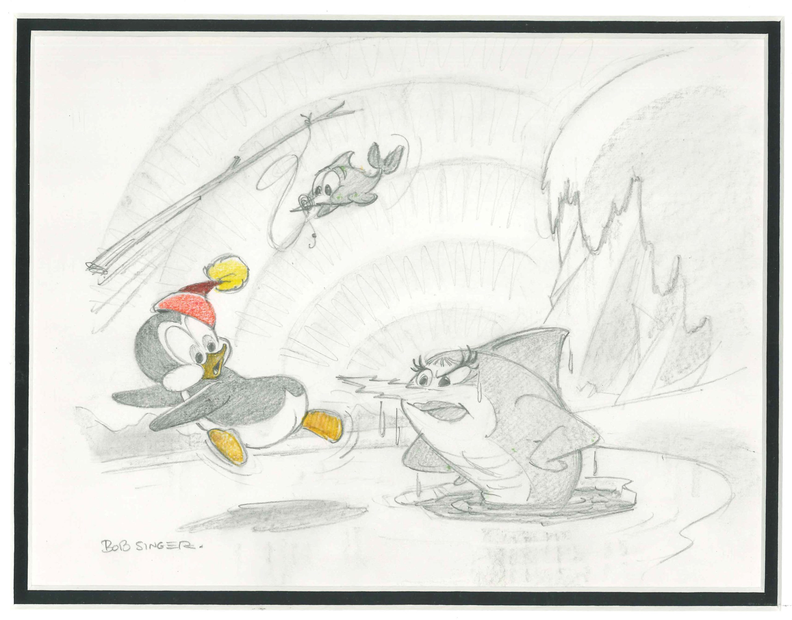 SINGER-365 Chilly Willy Drawing