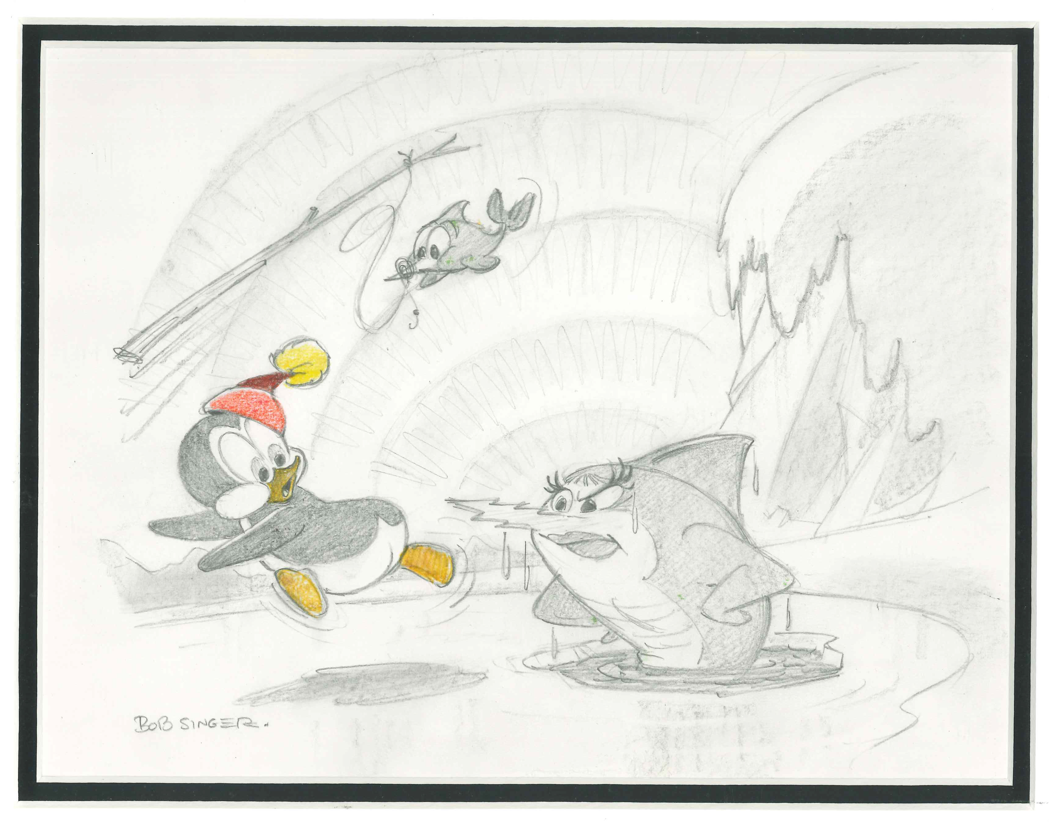 SINGER-365 Chilly Willy Drawing