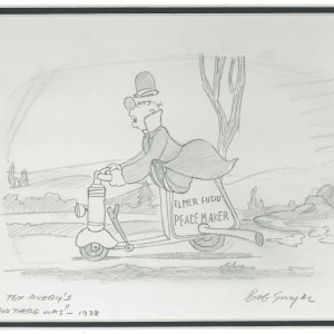 SINGER-371 Elmer Peacemaker Drawing