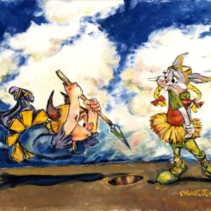 Spear and Magic Helmet Mini