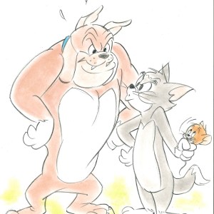 Spike with Tom and Jerry_W318