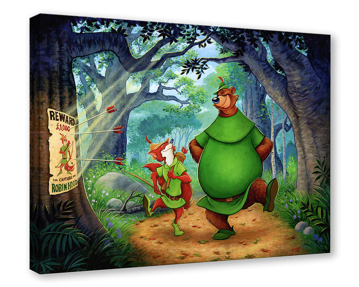 Stroll Through Sherwood Forest-gallery-wrapped