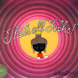 That's All Folks Marvin the Martian CJ49-111-15