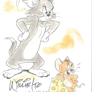 Tom and Jerry With Cheese_W326