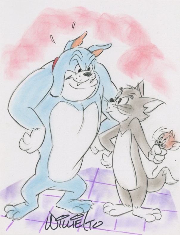 Spike, Tom And Jerry Chuck Jones