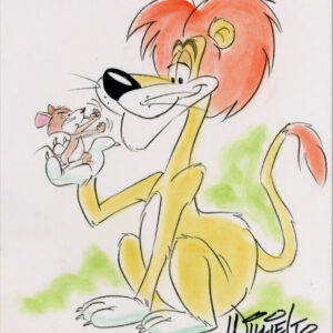 W139-1 Lion and Mouse