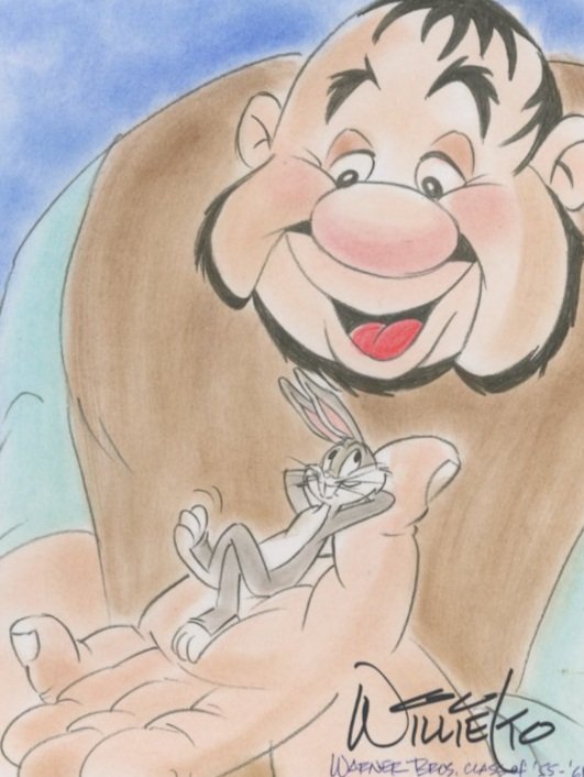 W188-1 Bugs Bunny and Giant 1