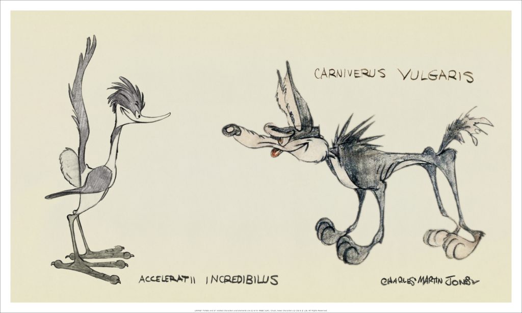 Wile E. Coyote & Road Runner – Limited Edition Artwork