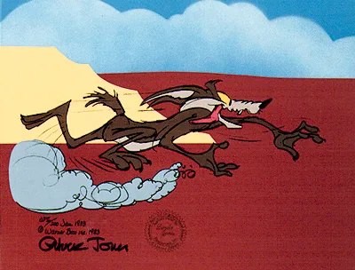 Wile E. Coyote Running – Chuck Jones