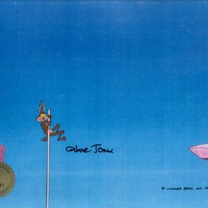 Wile E. Coyote with Pole