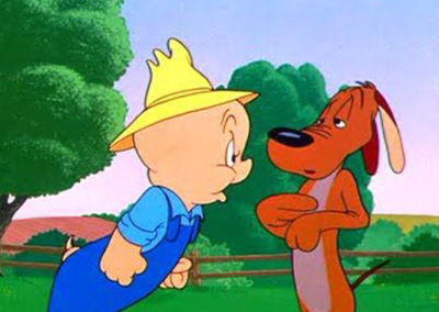 Charlie Dog & Porky Pig