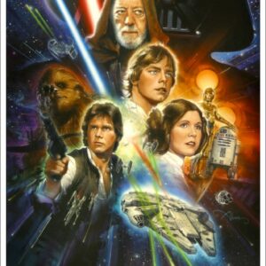Star Wars Episode IV Decade III Poster by John Alvin