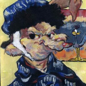 Wile E. Van Gogh Painting