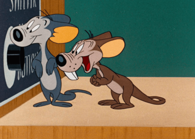 Hubie Bertie Smiling